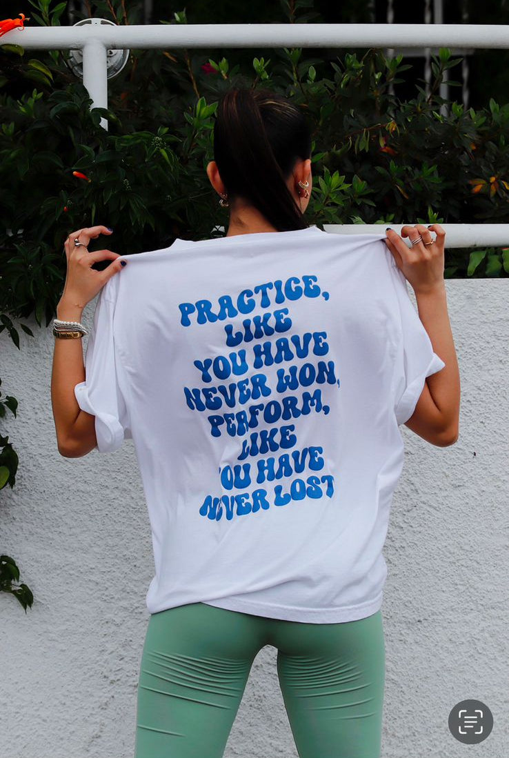 Oversize T-shirt Practice...